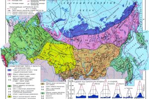 Климатическая карта РФ