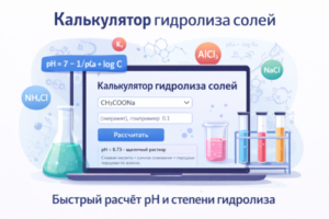 Продвинутый калькулятор гидролиза